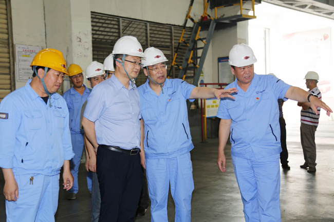 市國資委黨委書記、主任常涌濤到萬基控股集團調(diào)研指導工作